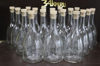 Бутылка Самогон (Бэлл) 0,5 л.  20 шт. с пробкой ПВХ.